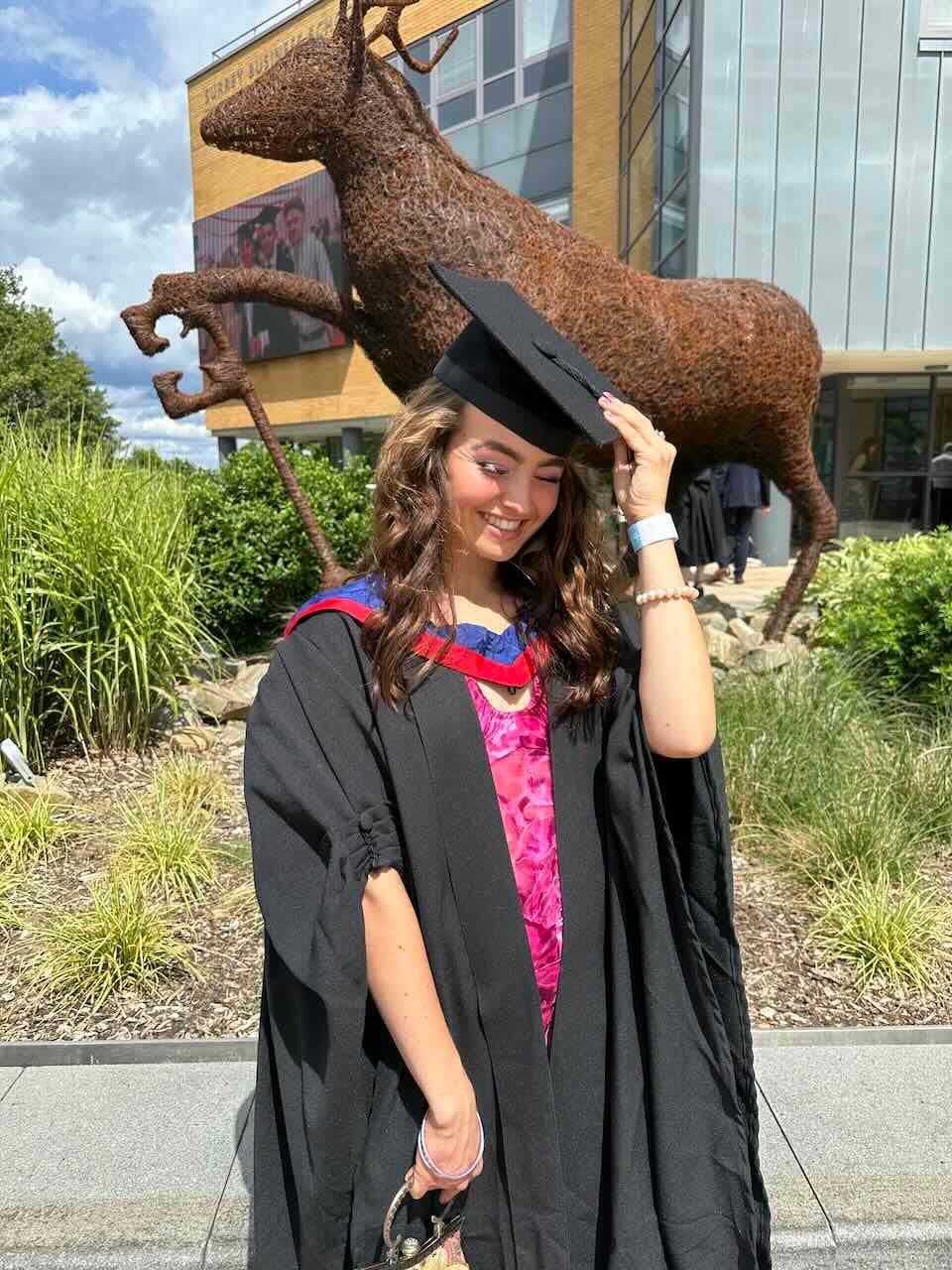 India Rose graduated from Guildford School of Acting