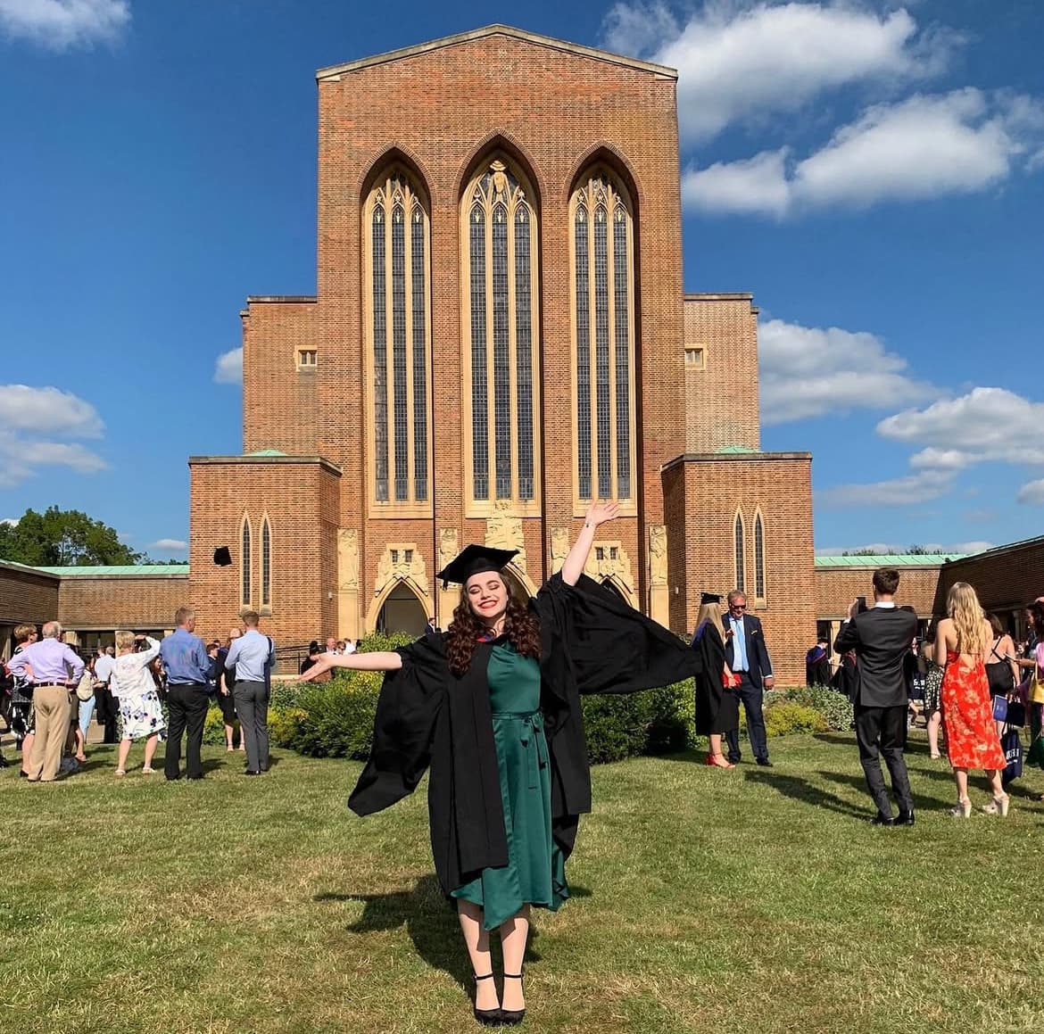 Emily graduated from Guildford School of Acting