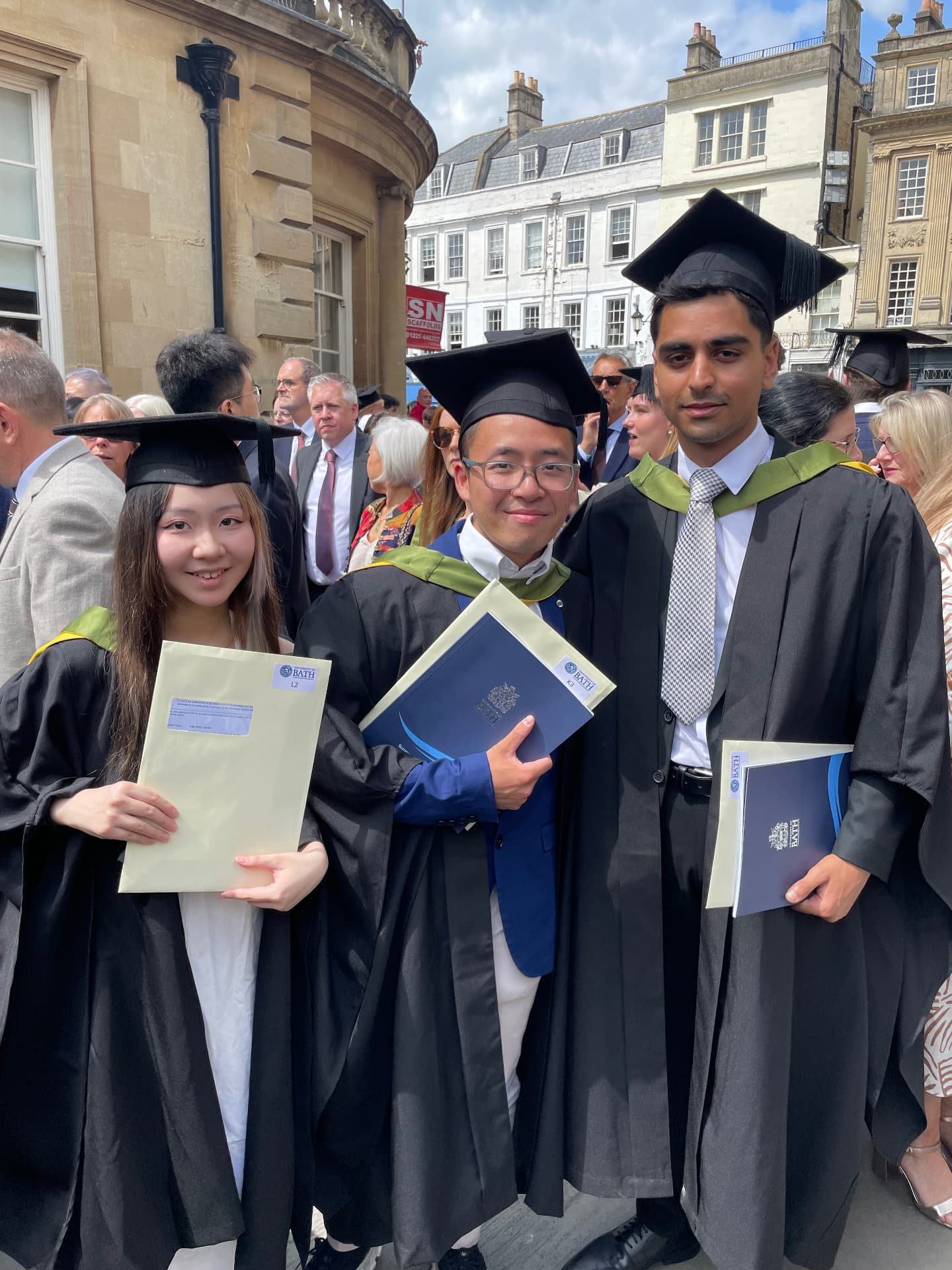 Billy graduated from University of Bath