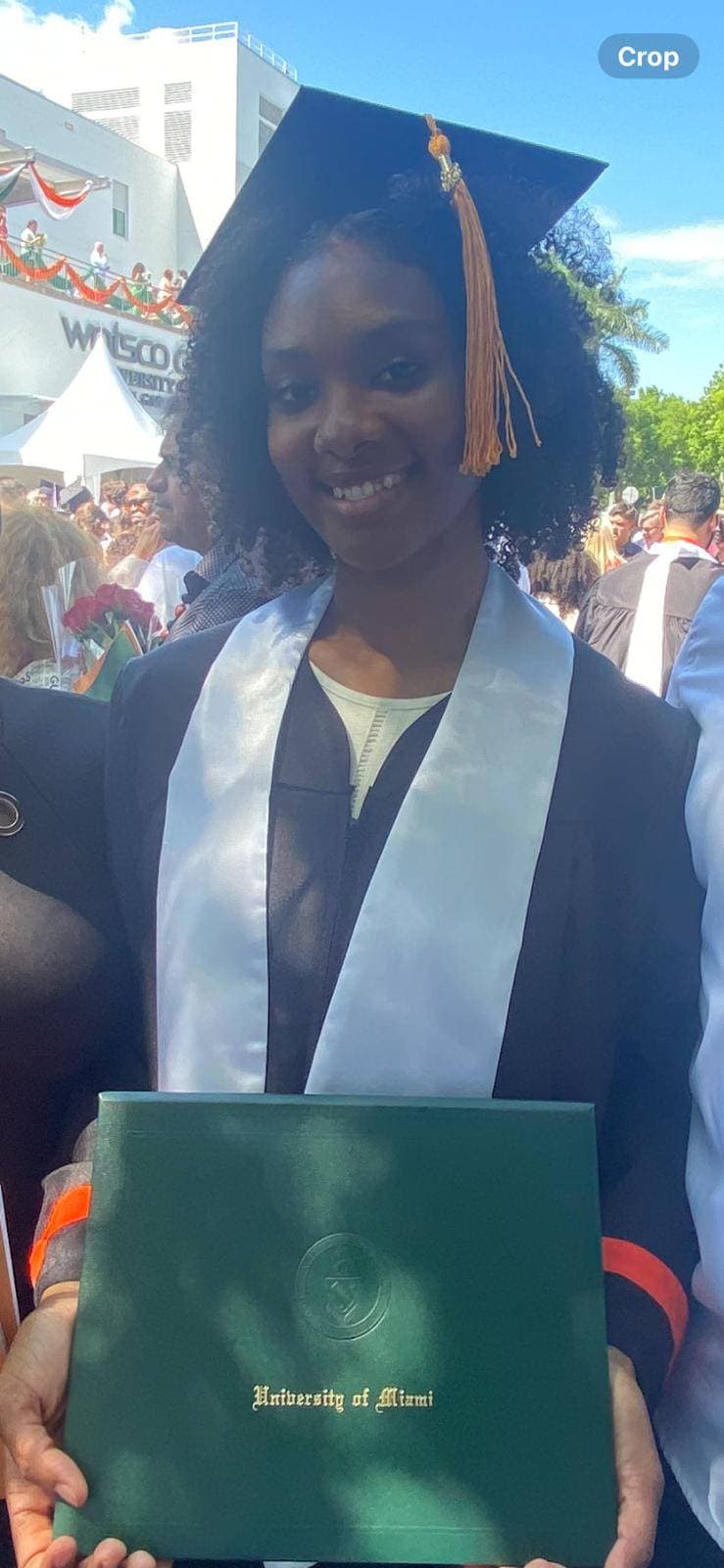 Abigail graduated from University of Miami