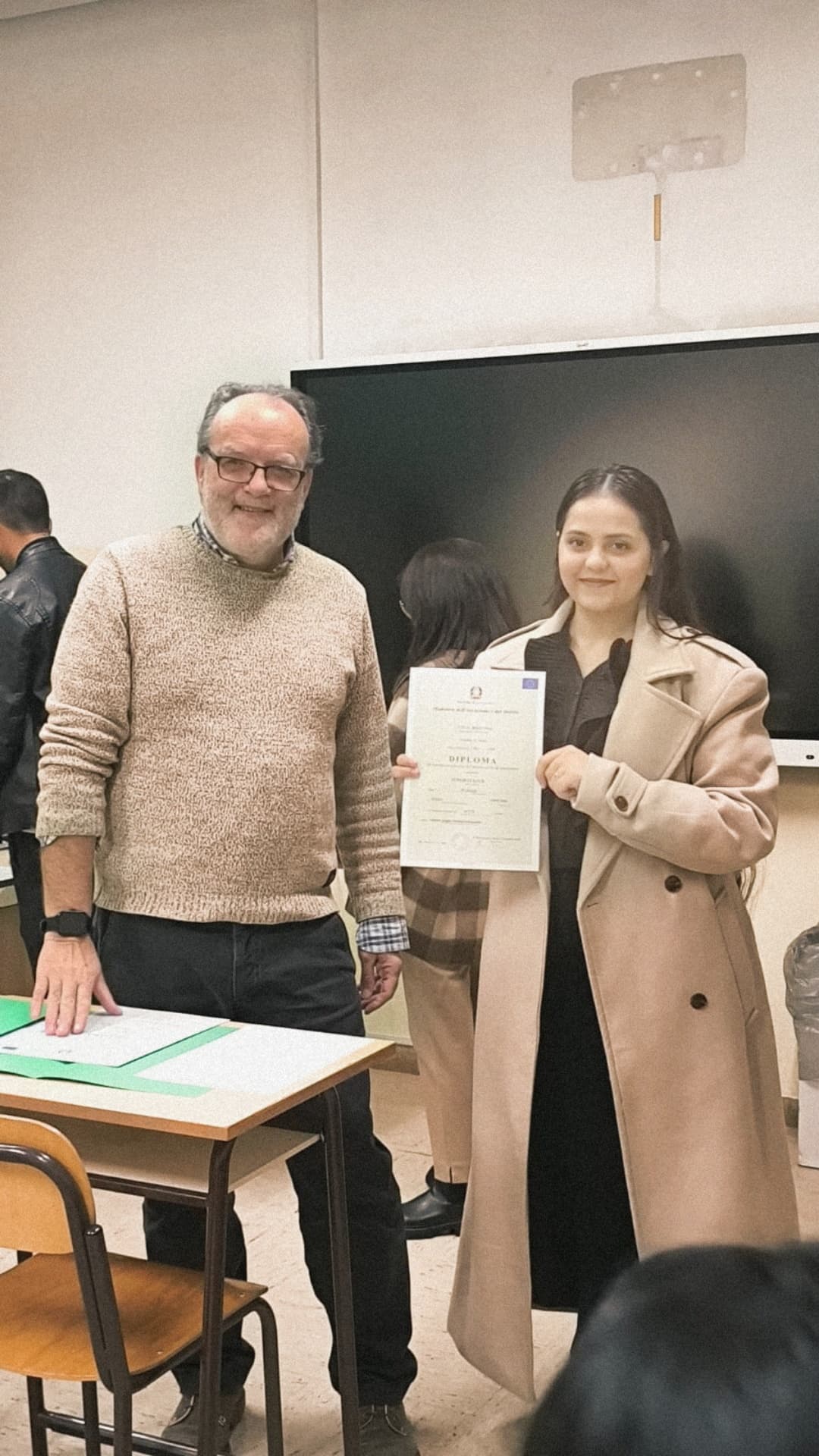 KIRAT graduated from UNIVERSITY OF TRENTO