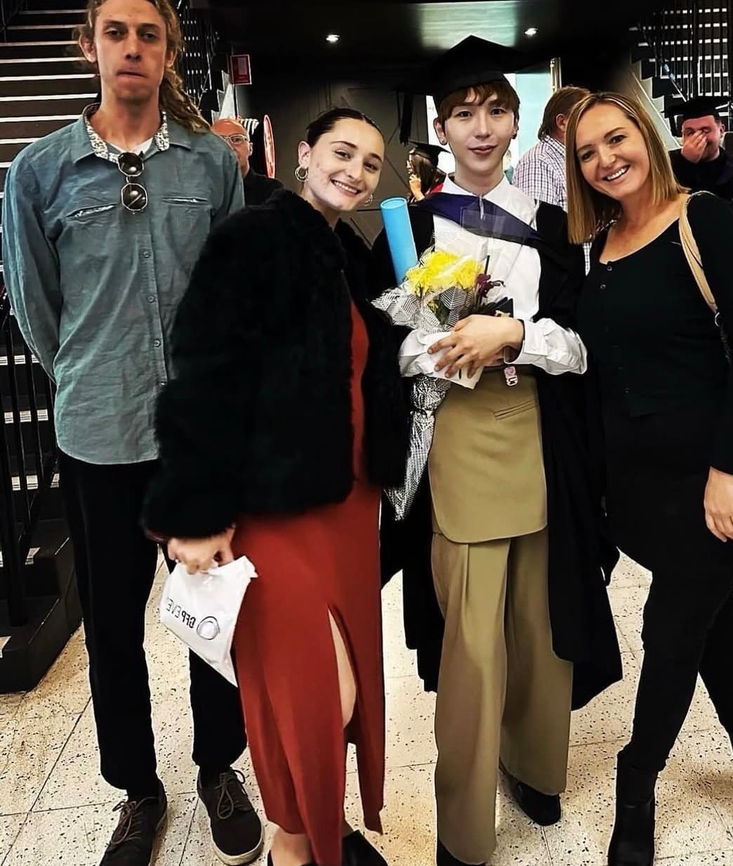 Henny graduated from Victoria University