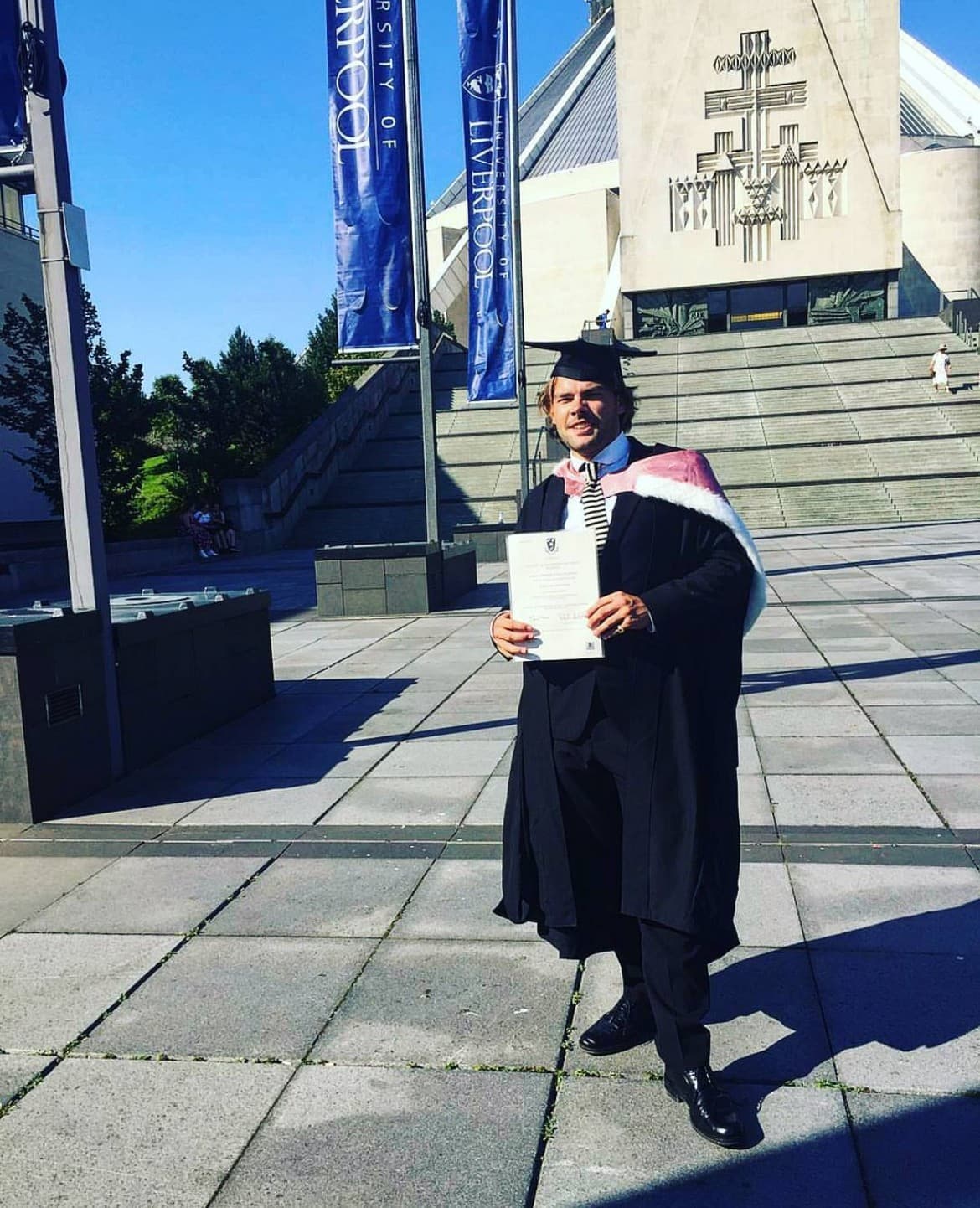 Theo graduated from University of Liverpool