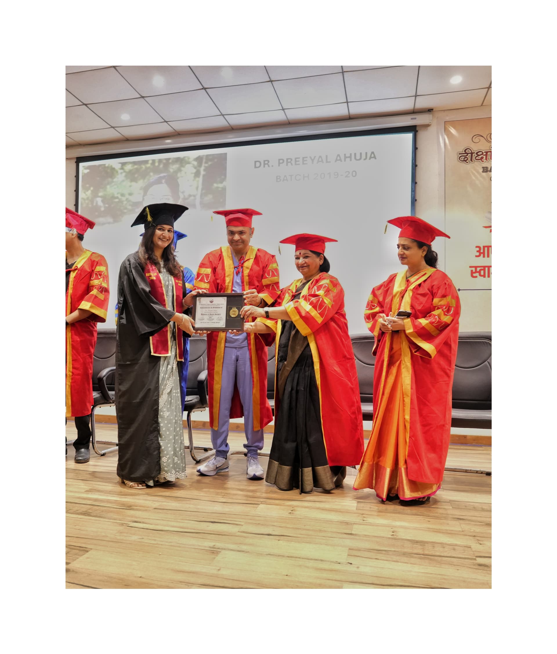Dr. Preeyal graduated from Sri Aurobindo College of Dentistry