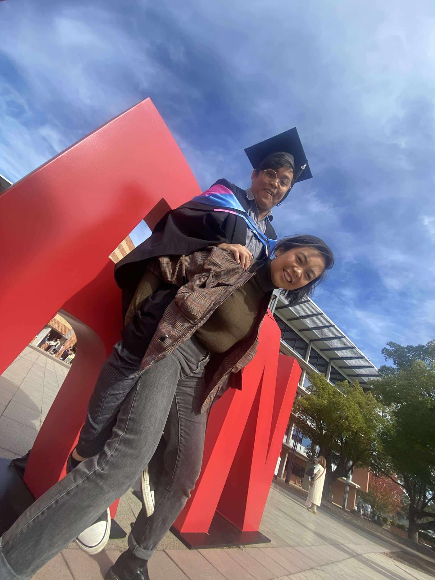 Renrick graduated from Western Sydney University