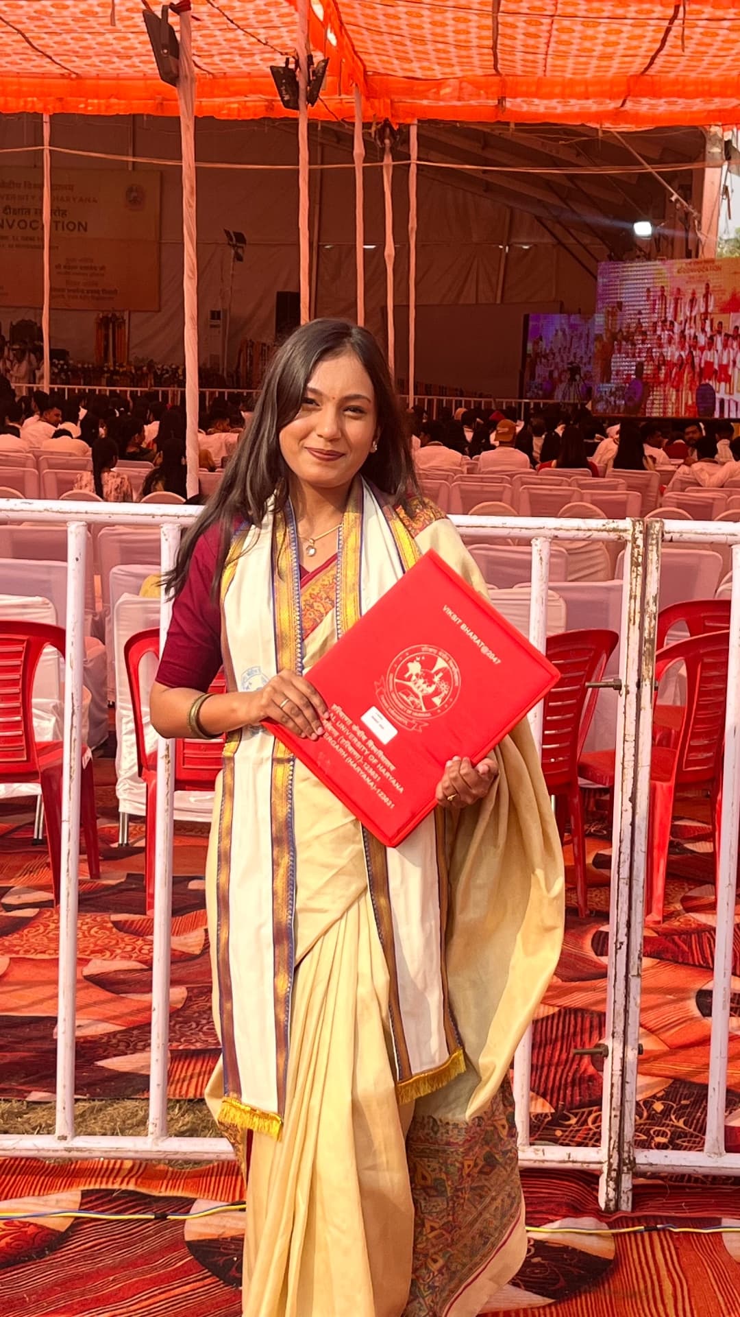 Nancy graduated from Central University of Haryana