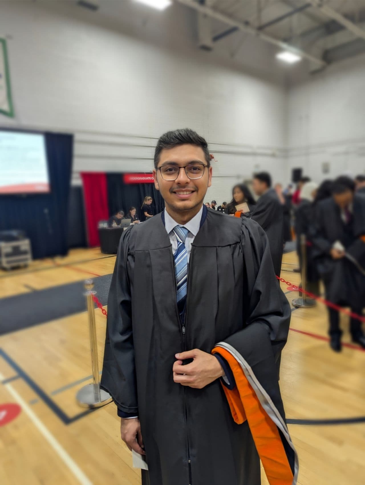 Dev graduated from Carleton University
