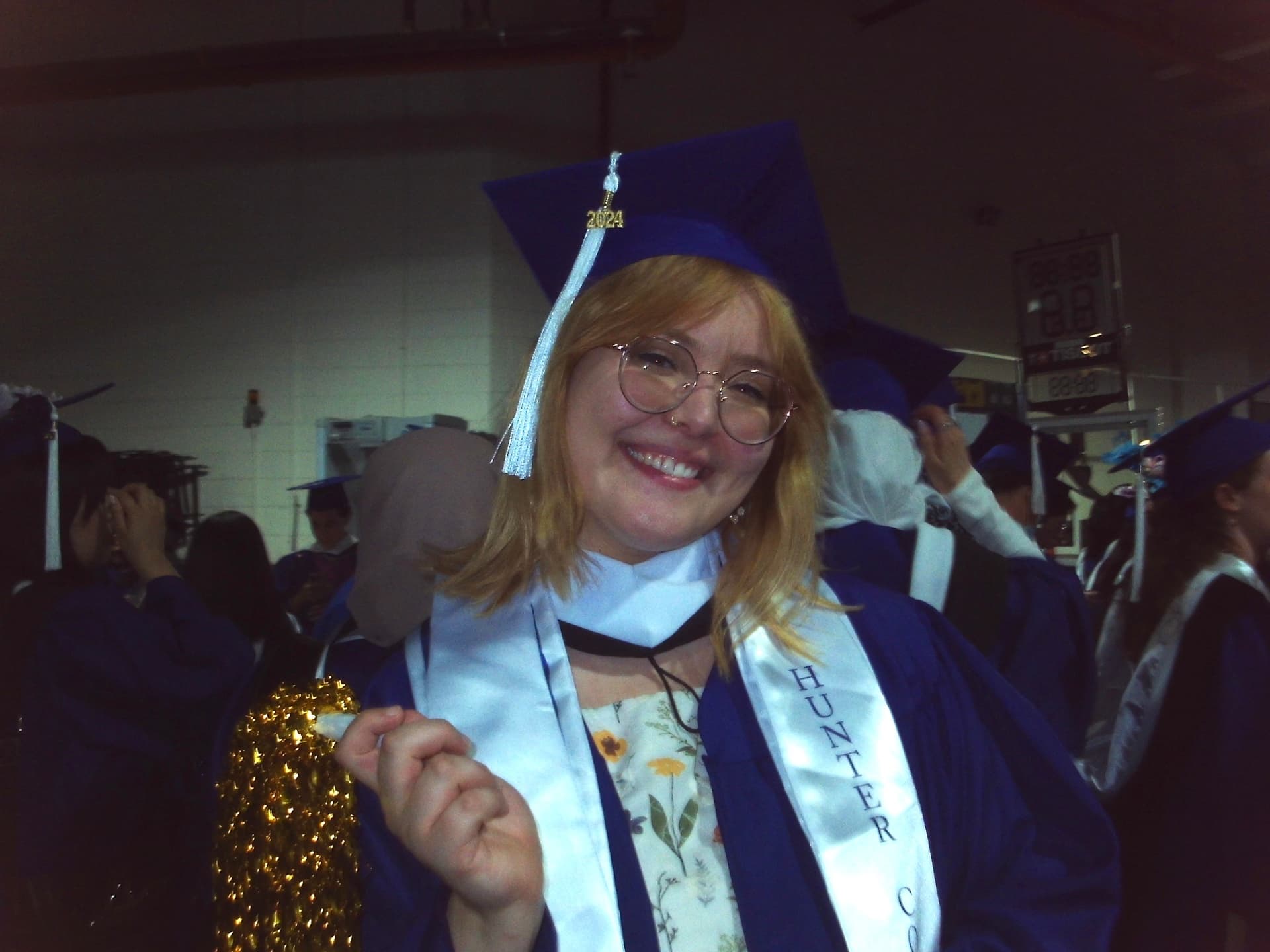 Brooke graduated from Hunter College