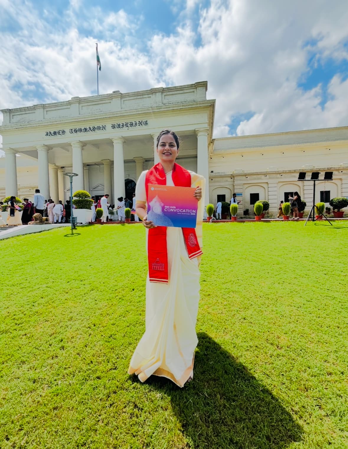 Nivedita graduated from IIT ROORKEE