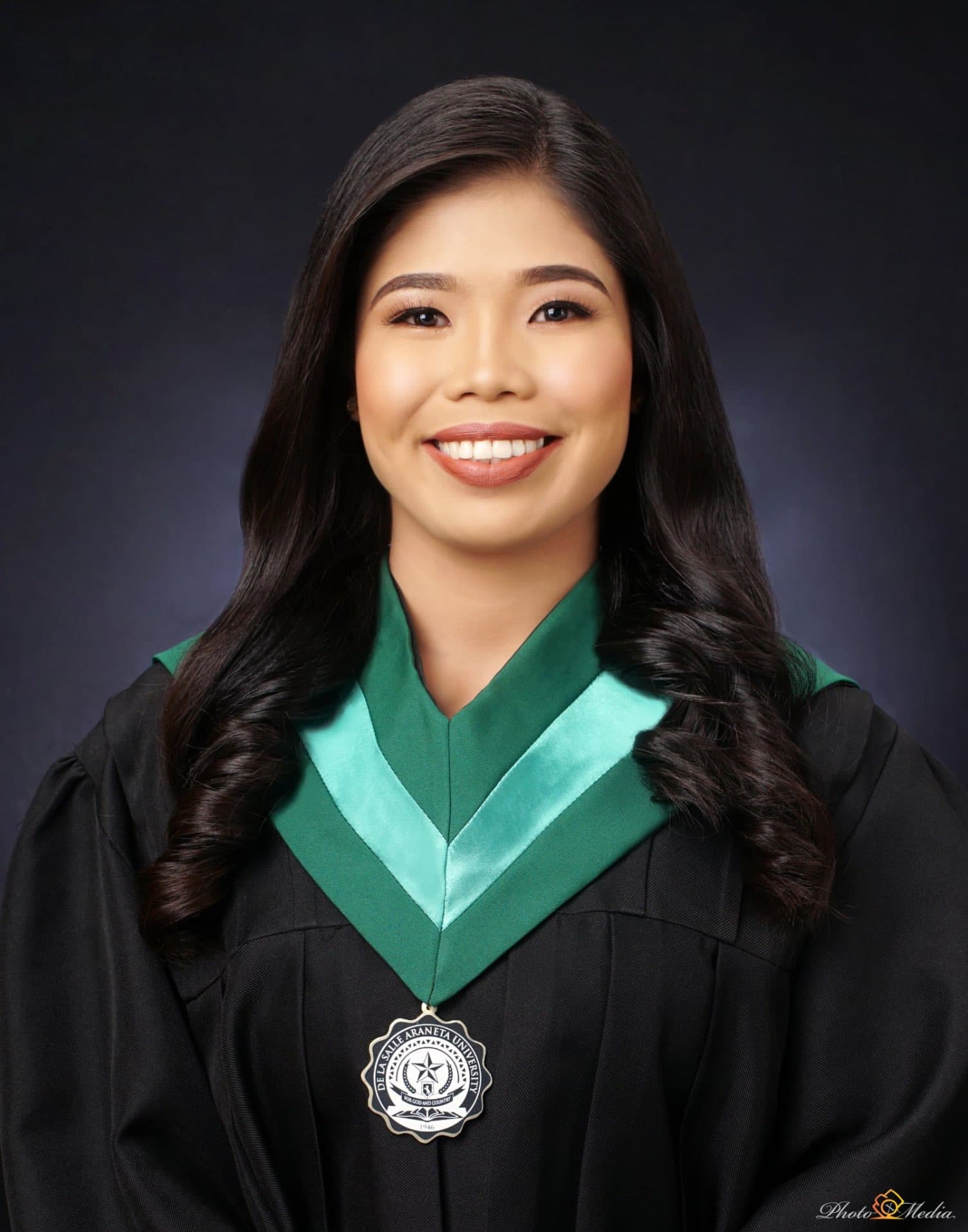 Zyra Uricka graduated from De La Salle Araneta University