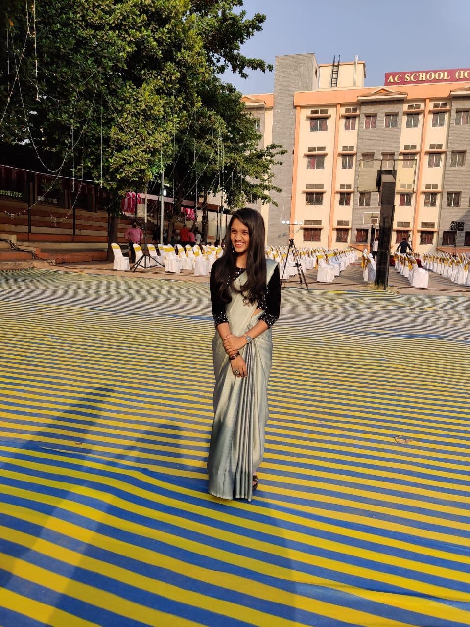 Alaina graduated from ST Claret Pre University