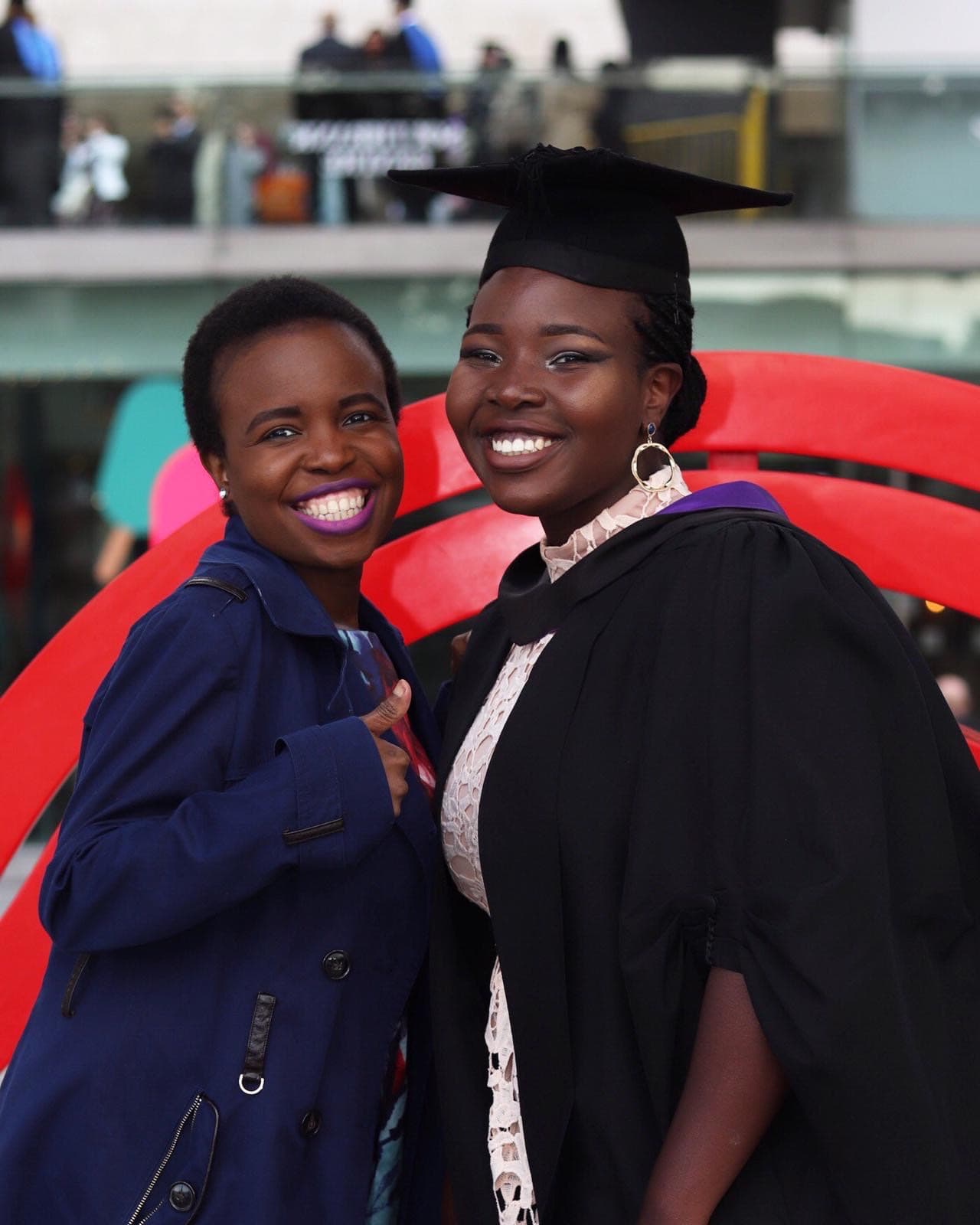 Ayo graduated from University College London