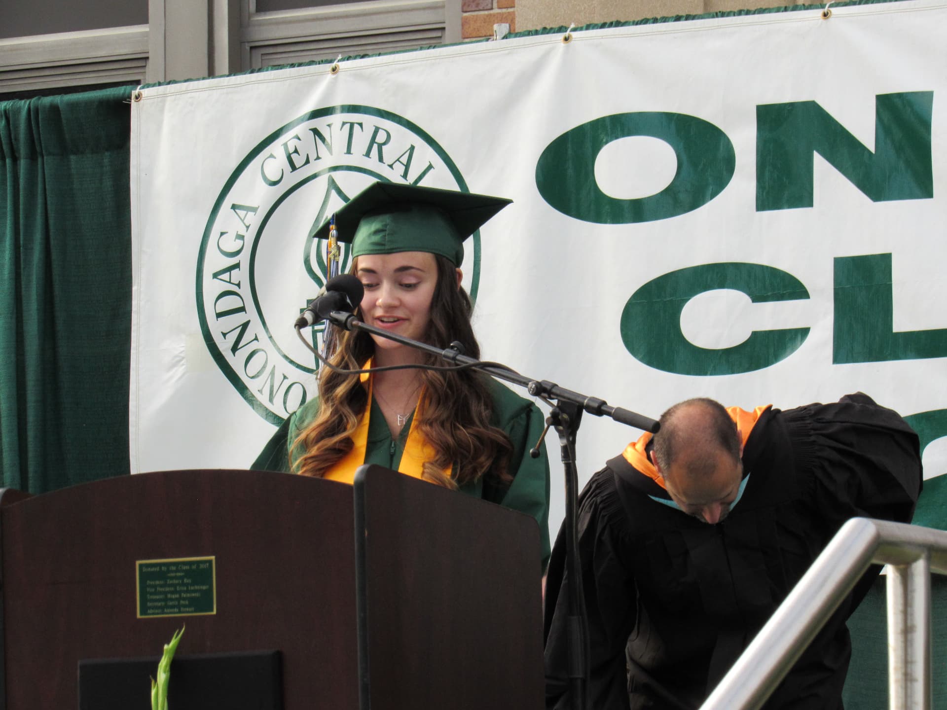 Lindsay graduated from Onondaga Central School