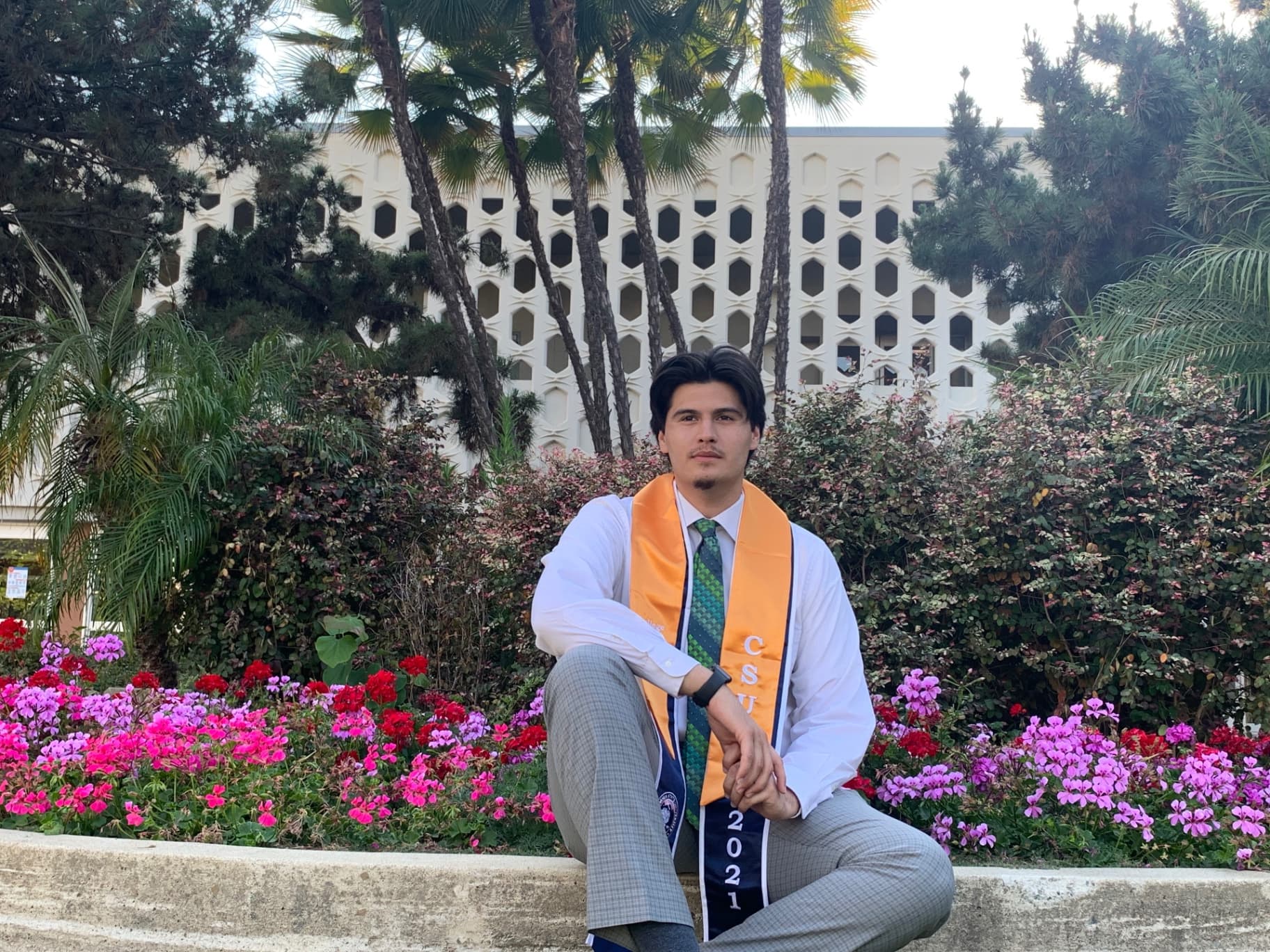 Josh graduated from California State University, Fullerton