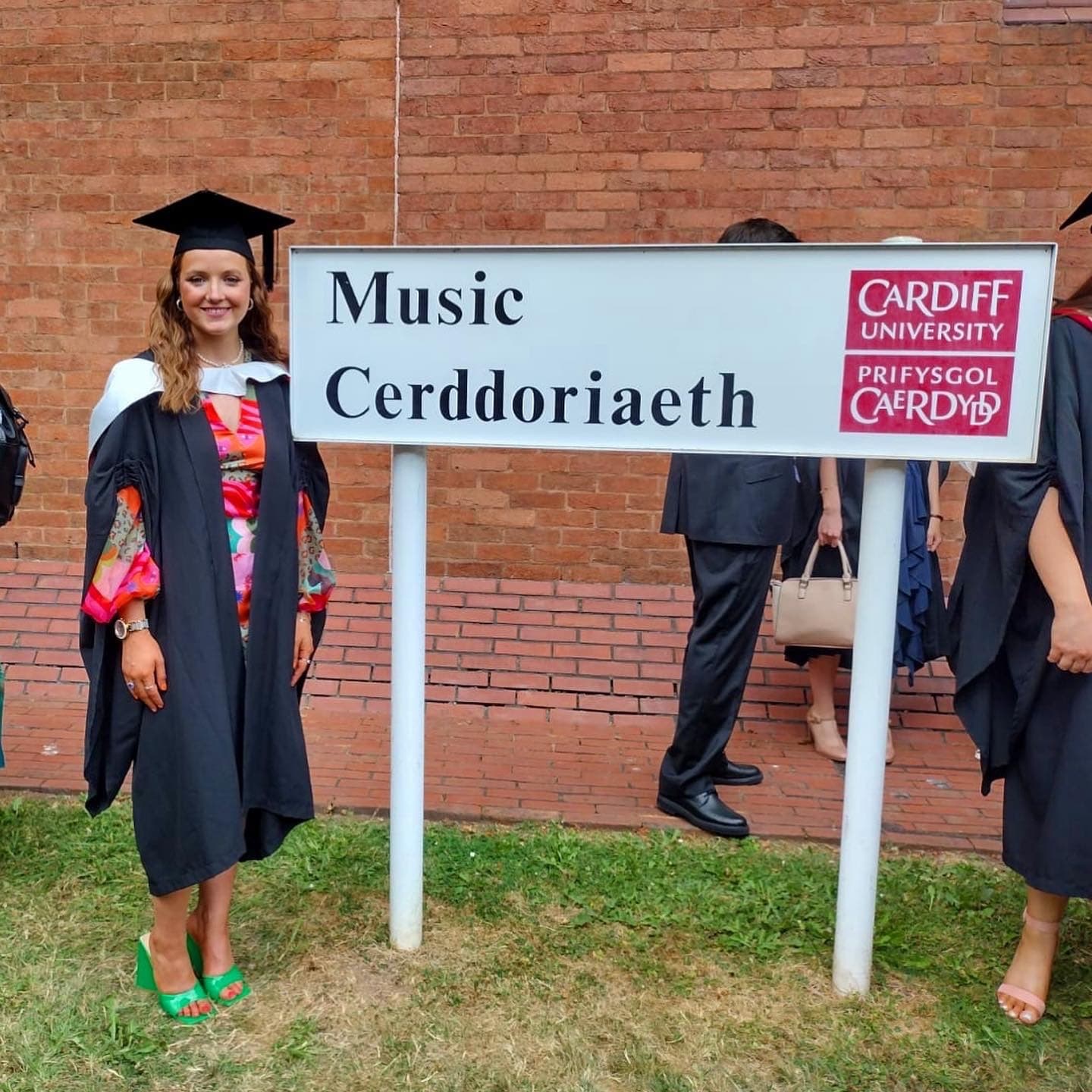 Ffion graduated from Cardiff University
