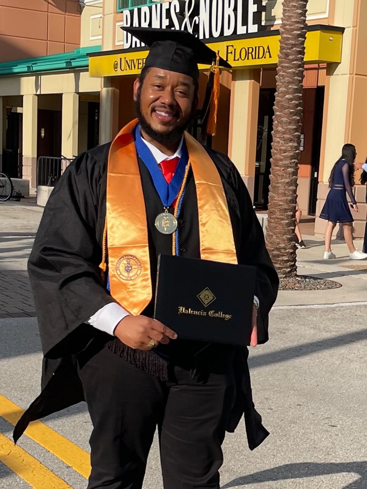 Mark graduated from Valencia College