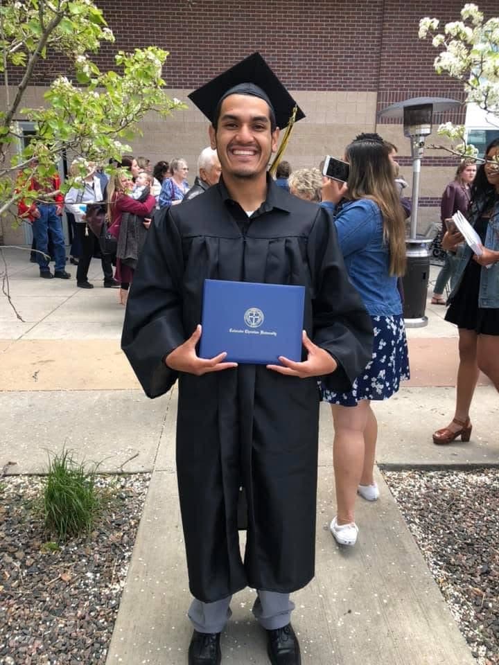Joel graduated from Colorado Christian University