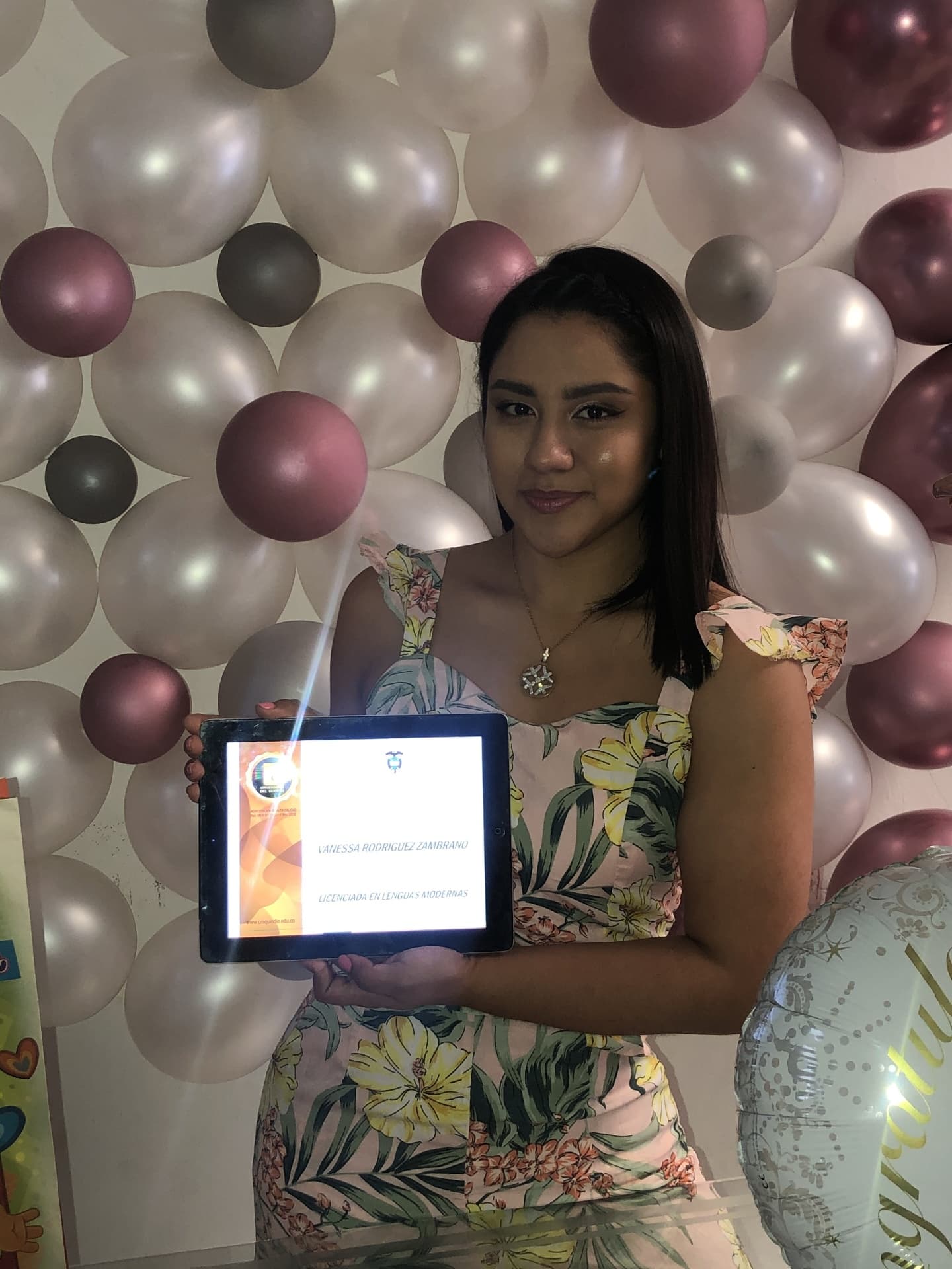 Vanessa graduated from Universidad del Quindio