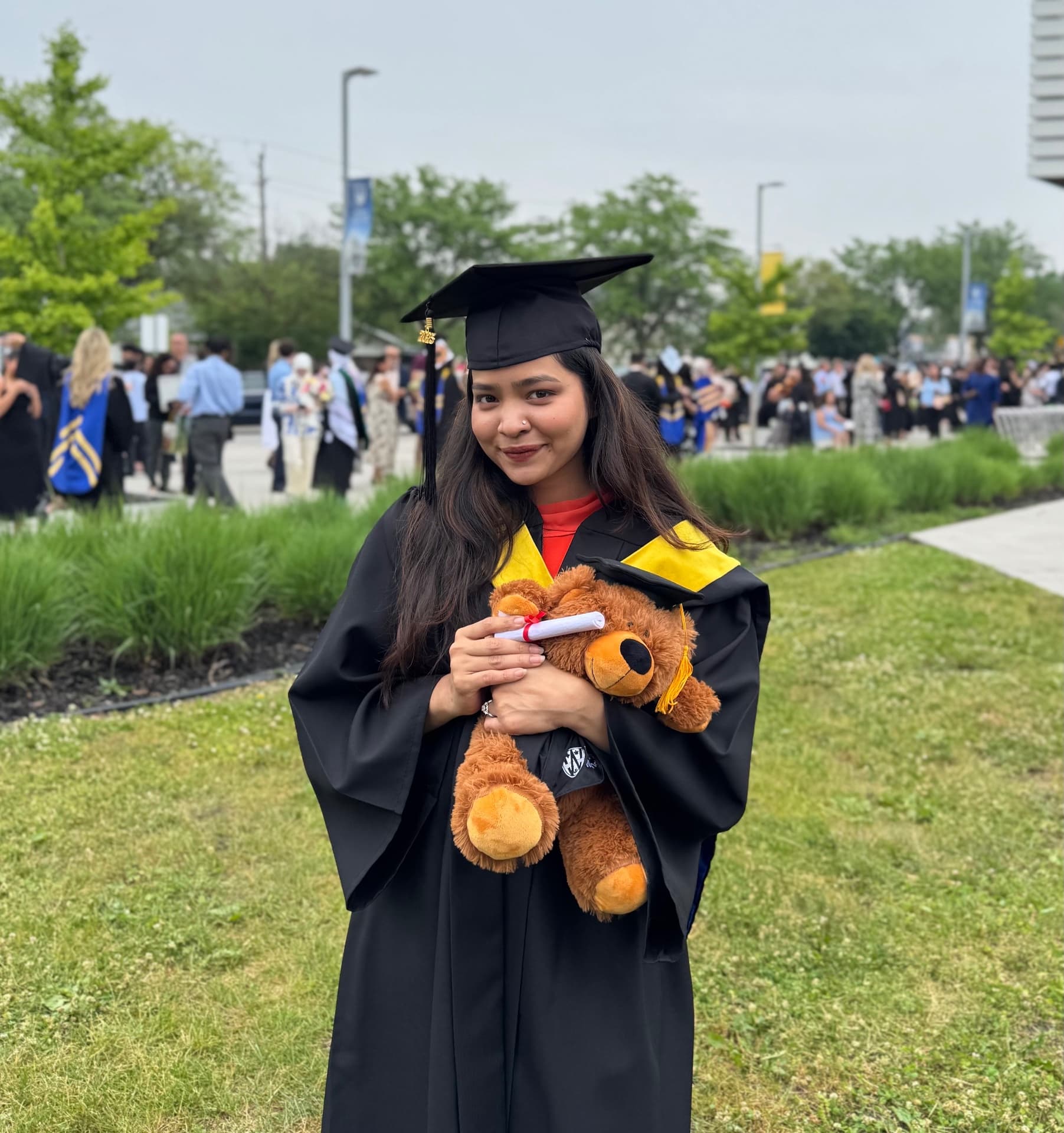 Rabea graduated from North South University