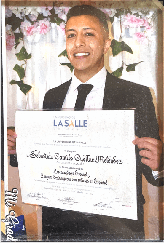 Sebastian graduated from La Salle University