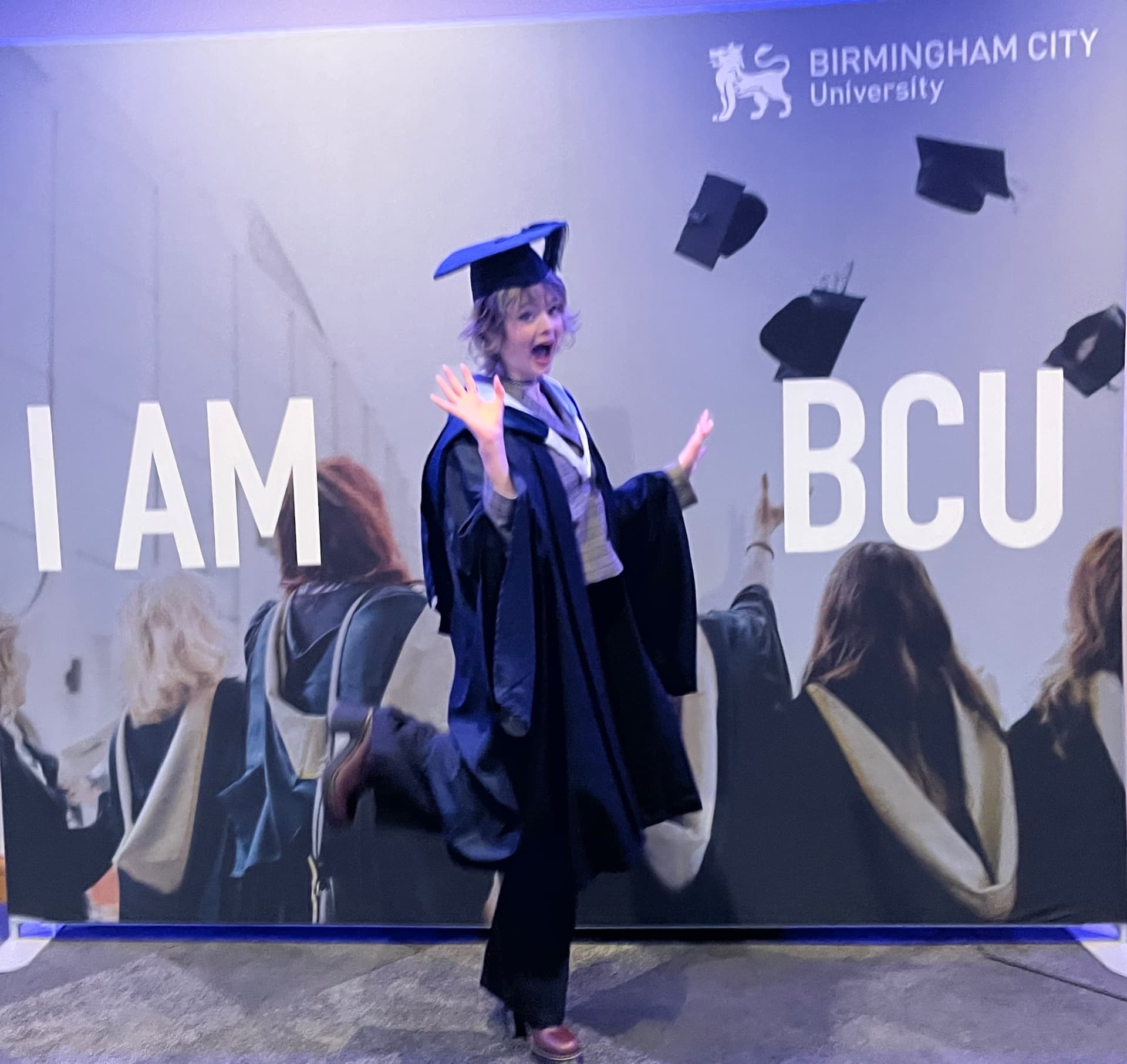 India graduated from Royal birmingham conservatoire