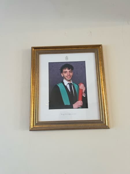 Alexander graduated from King's College London