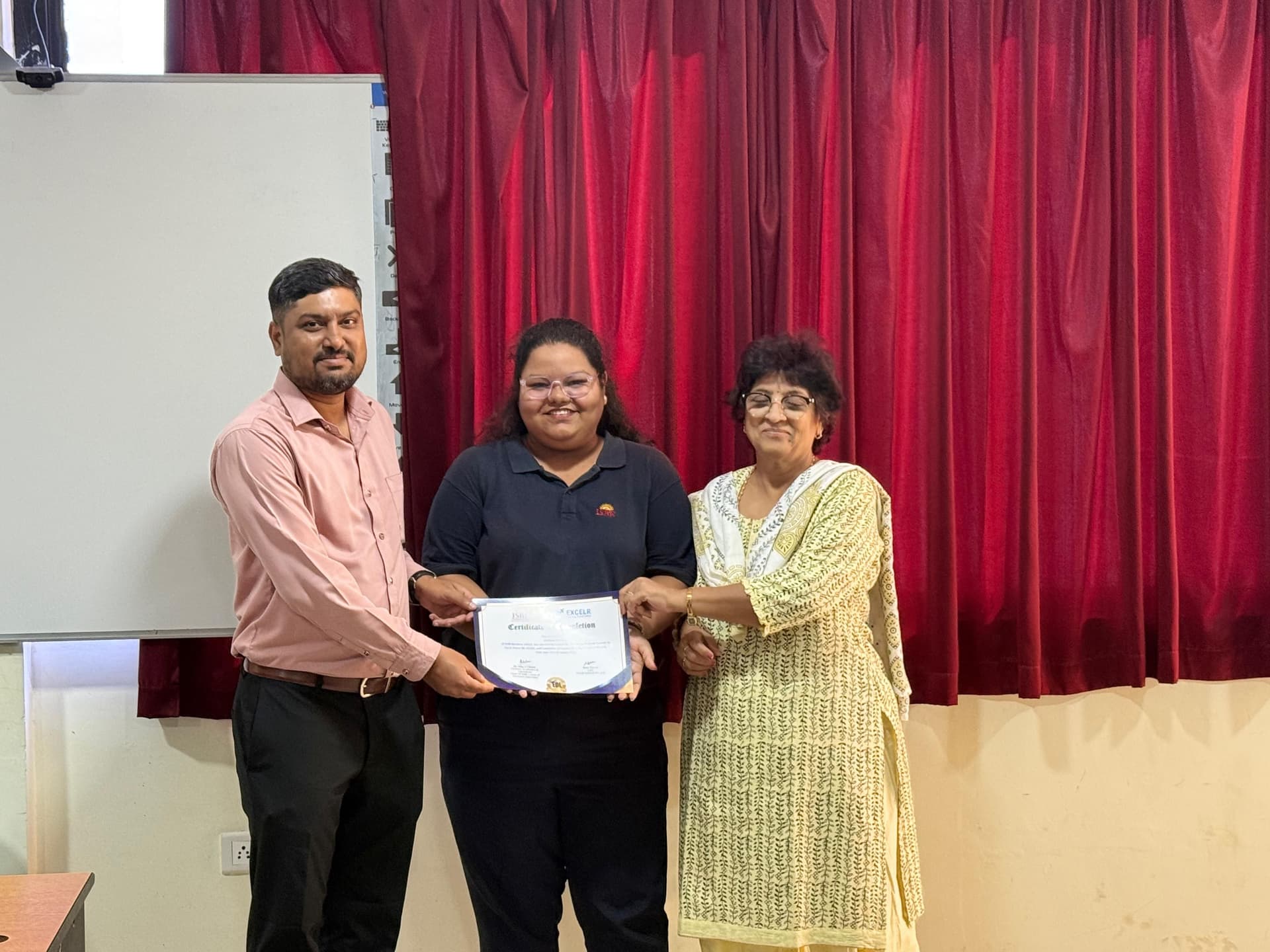 Akshada graduated from Bangalore University