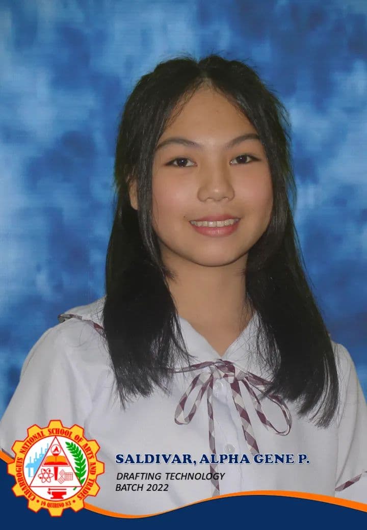 Alpha Gene graduated from Quirino General High School