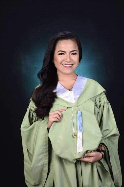 Syril graduated from Urdaneta City University