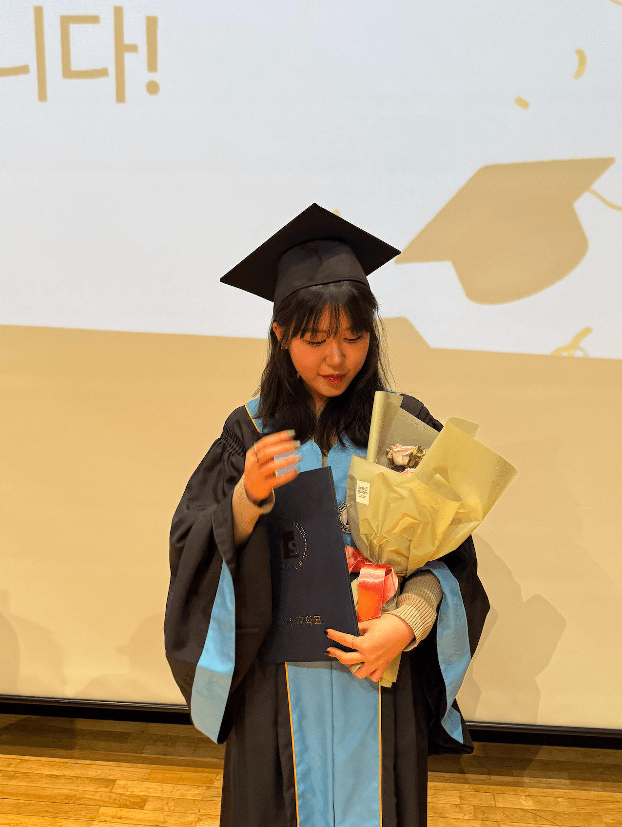 Chaeyun graduated from Seowon University