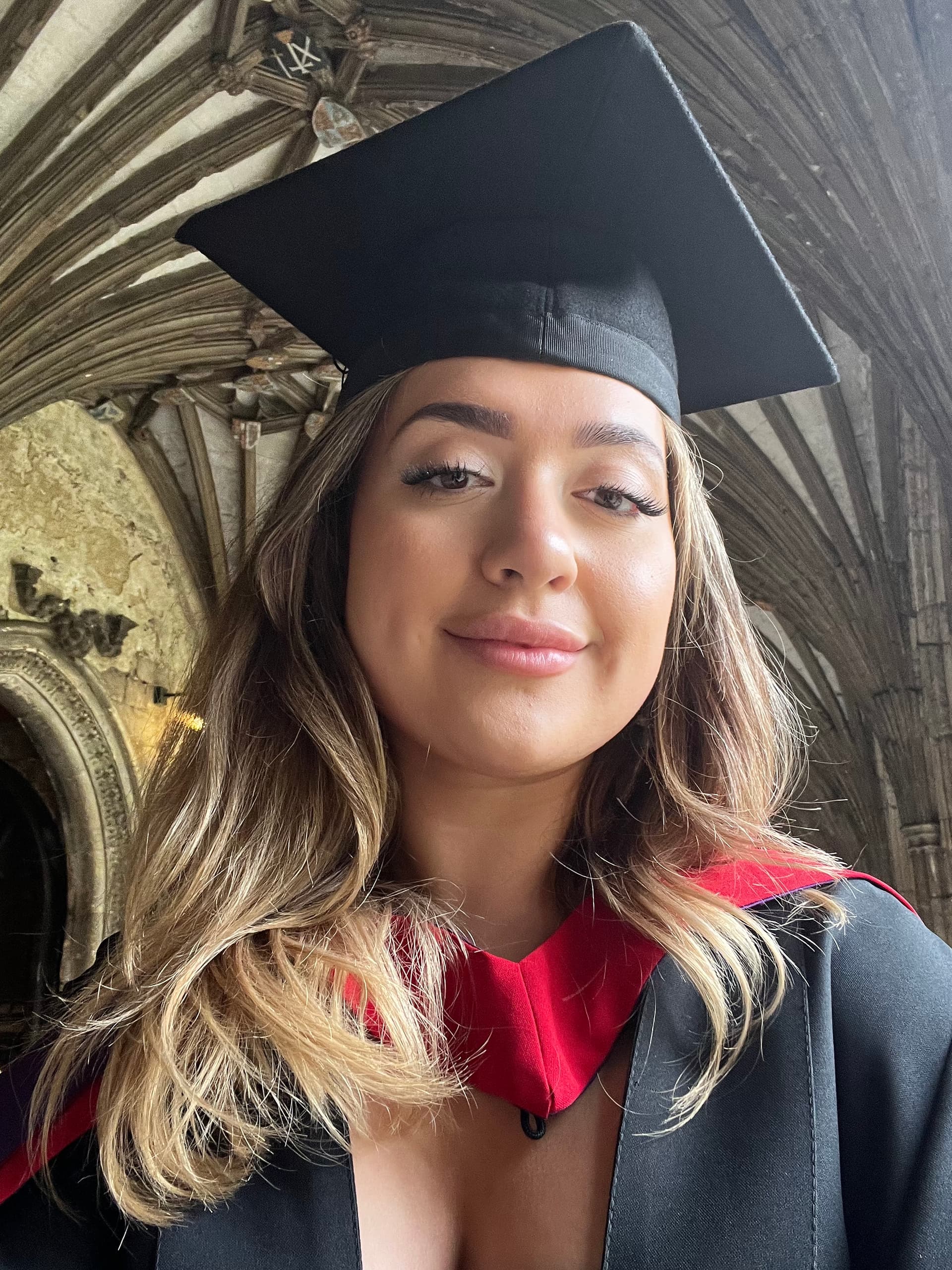 Xzania graduated from Canterbury Christchurch