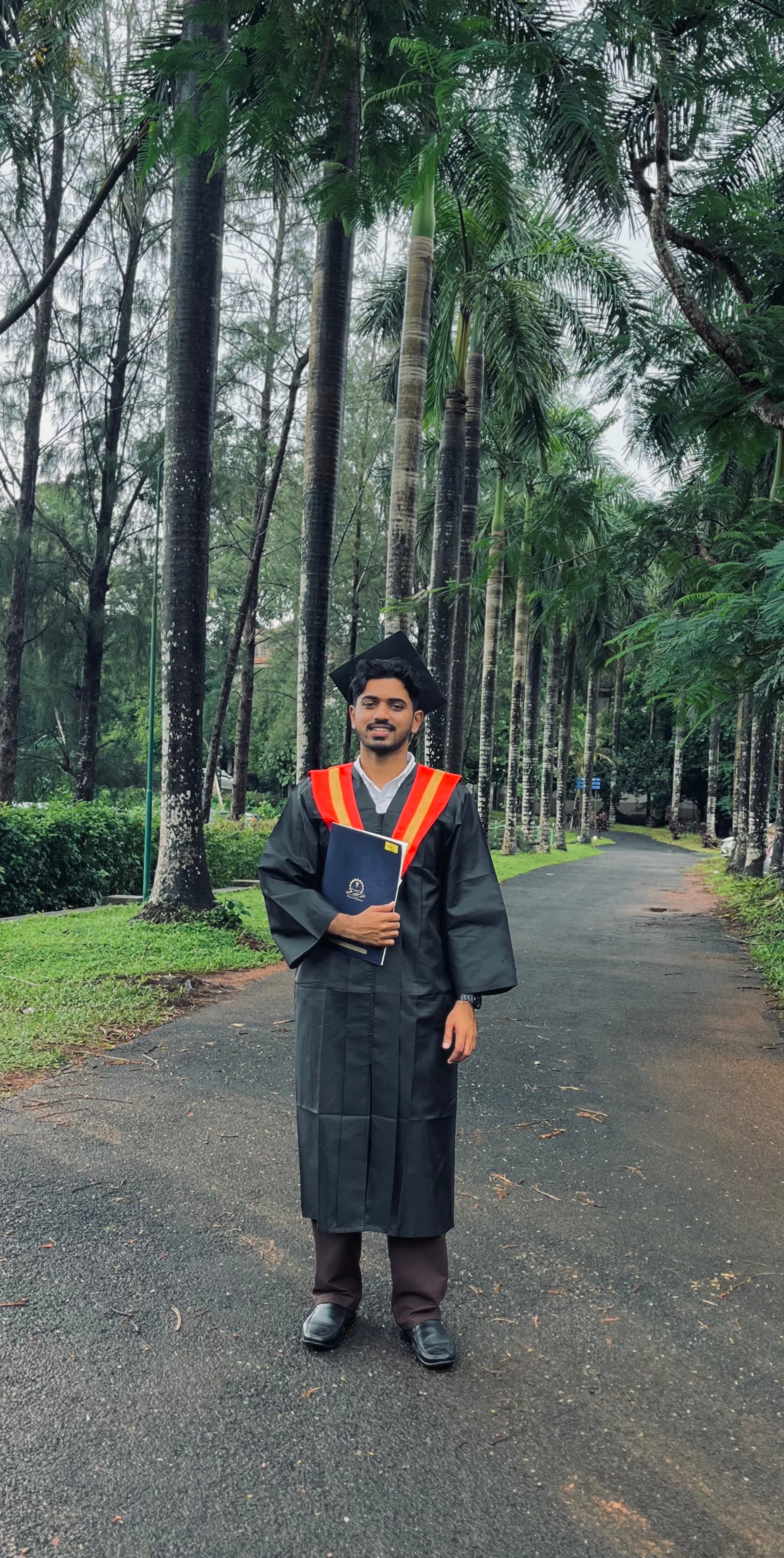 Mohammed graduated from APJKTU