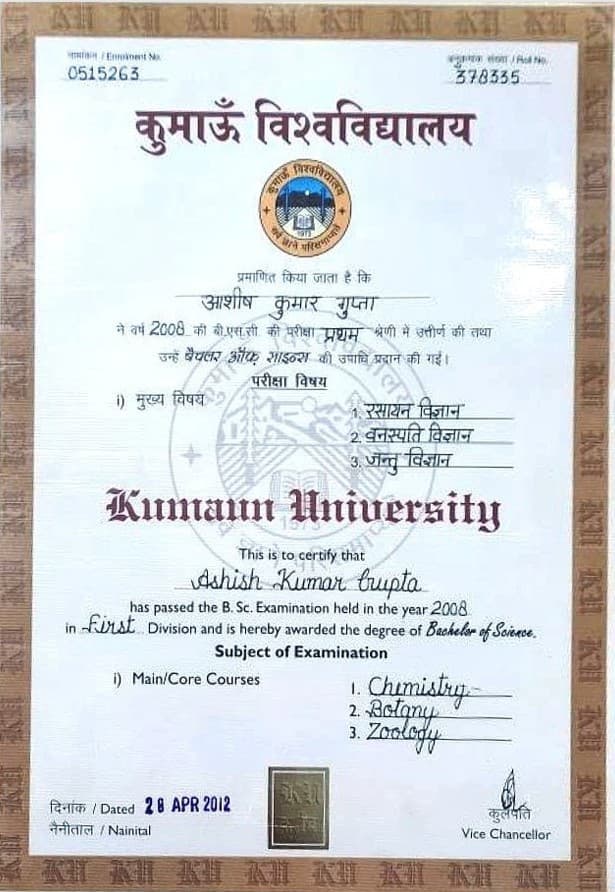 Dr. ASHISH KUMAR graduated from All India Institute of Medical Sciences ( AIIMS) Delhi