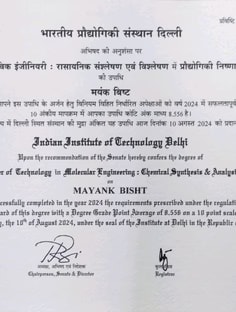 Profile photo of MAYANK BISHT, undefined tutor at Wiingy