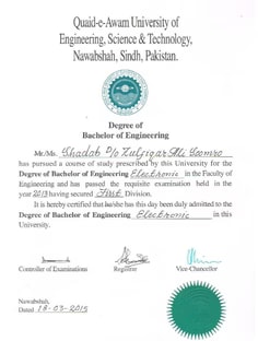 Profile photo of Shadab Soomro, undefined tutor at Wiingy