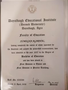 Profile photo of Sumegha Agarwal, undefined tutor at Wiingy