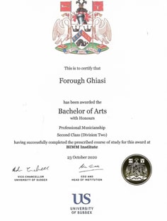 Profile photo of Forough Ghiasi, undefined tutor at Wiingy