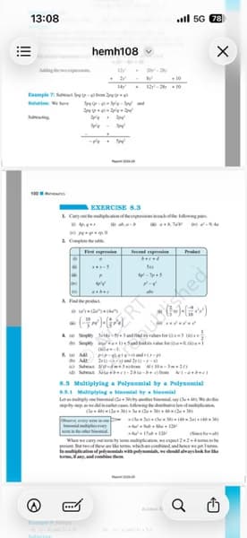 Mathematics learning materials by Jigeesha
