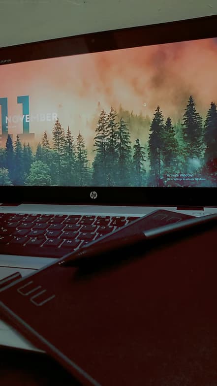 Teaching setup of Sonia for private tutoring