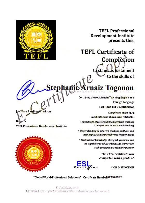 English learning materials by Stephanie