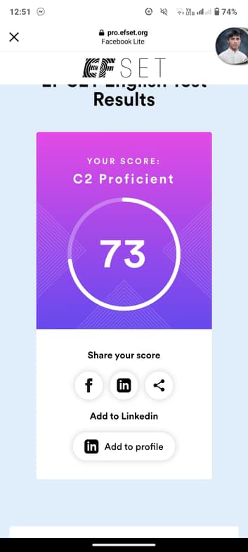 Verified degree or teaching certification of Grace