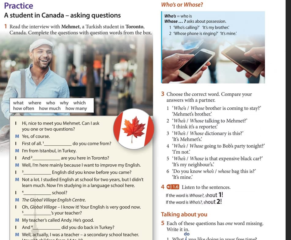 English learning materials by Martin Clark