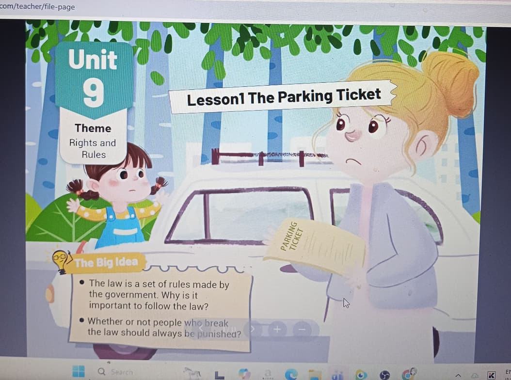 ESL learning materials by Janine Marie