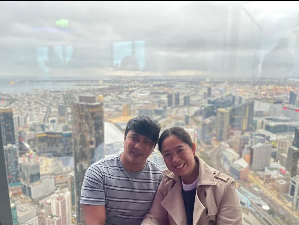 Travel snapshot of Jommel during a trip