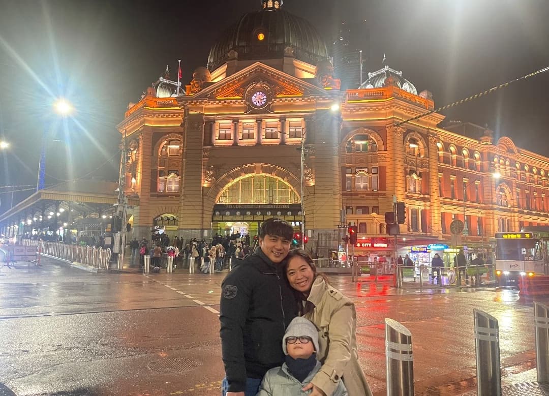 Travel snapshot of Jommel during a trip