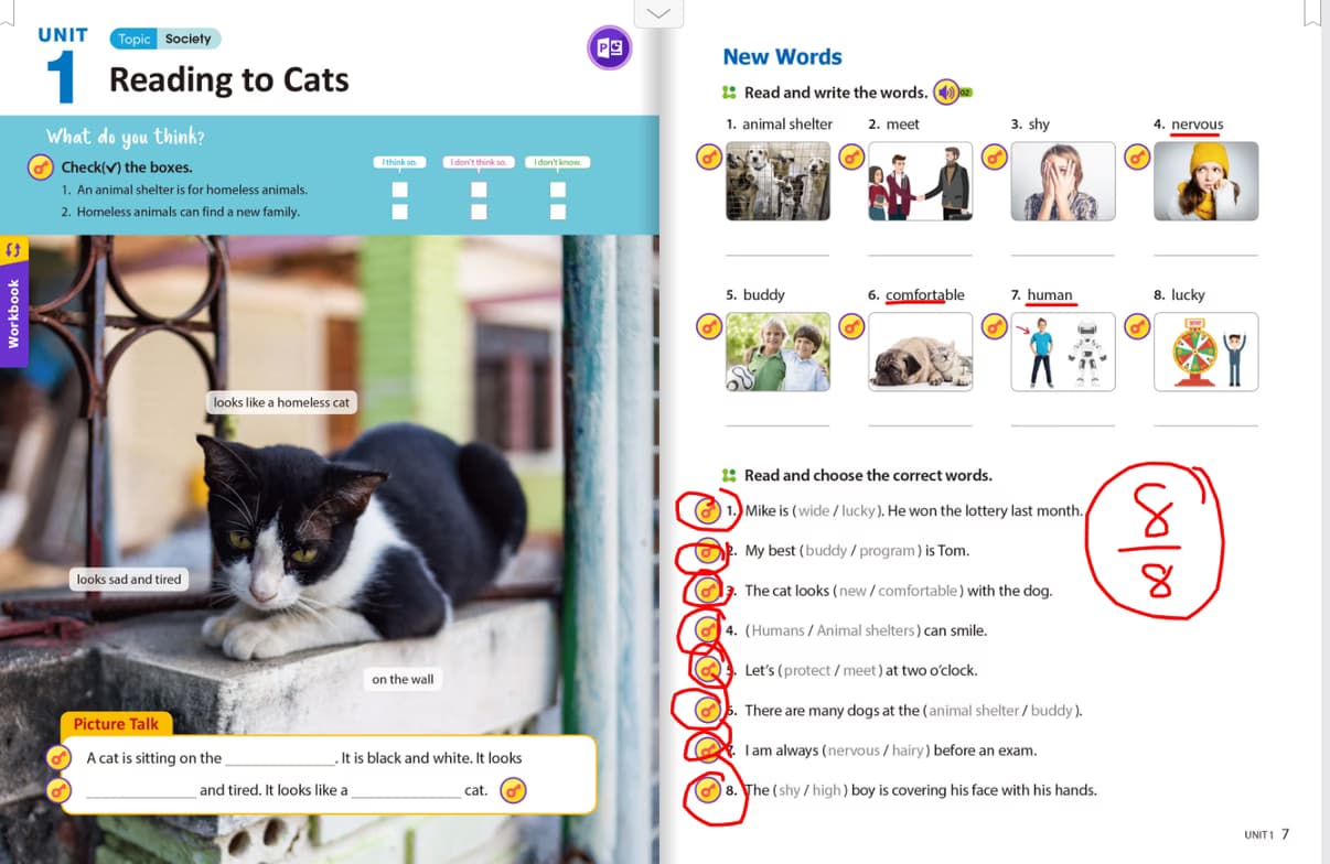 ESL learning materials by Aiza