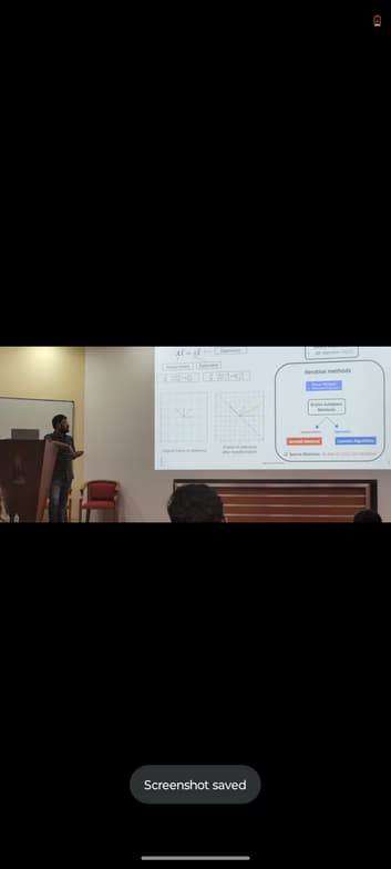 Akash conducting a lesson