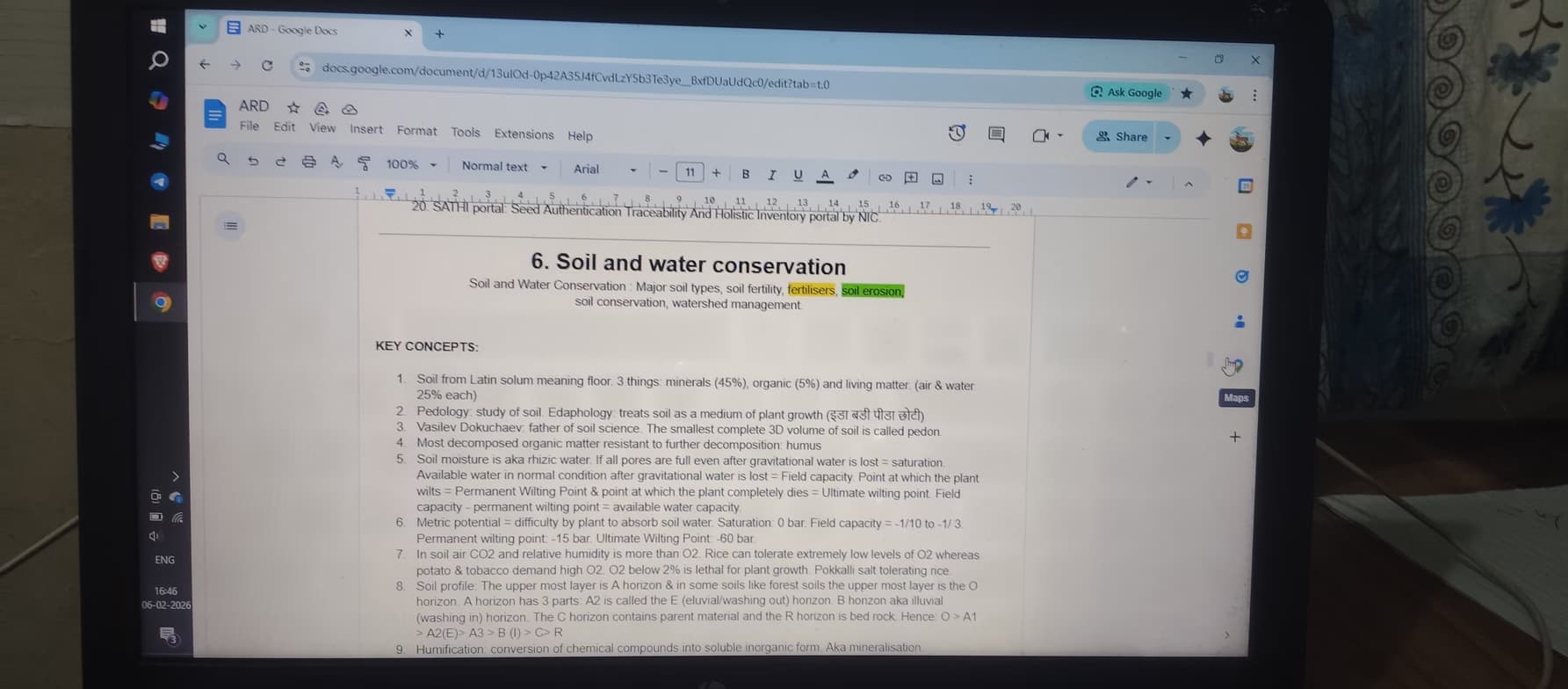 Science learning materials by Prachi