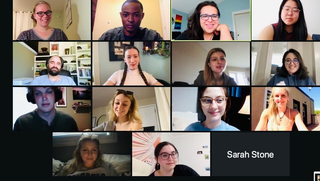 ANDRE BLONDEL conducting a lesson