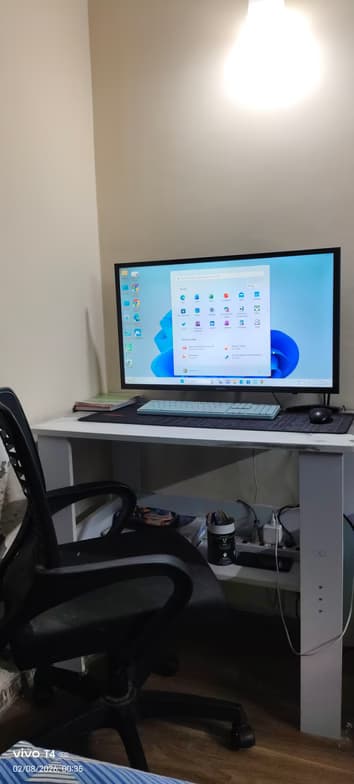 Teaching setup of Deepika for private tutoring